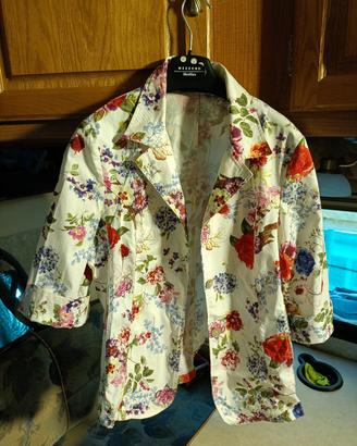 Giacca fiorata 