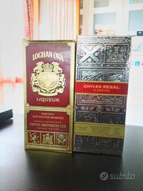Lotto bottiglie vintage chivas regal lochan ora