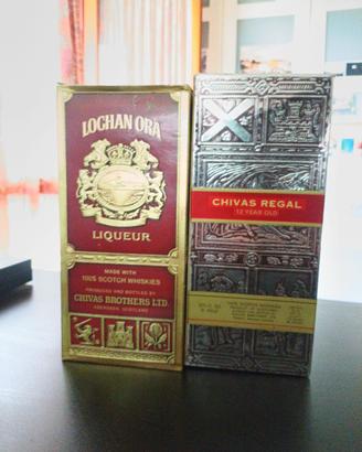 Lotto bottiglie vintage chivas regal lochan ora