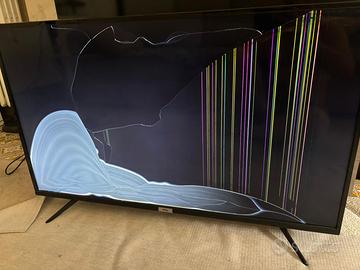 Smart TV led piatta TLC 43 pollici guasta