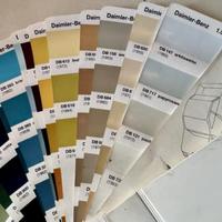 Mazzetta vernici carrozzeria auto epoca Mercedes