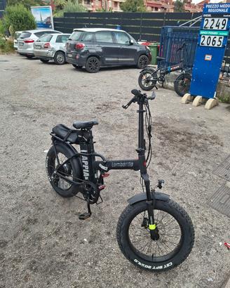 Lombardo Appia – E-bike Fat Bike pieghevole