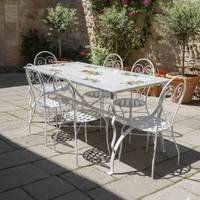 TAVOLO IN PIETRA LAVICA MIS. 200X100 CM. IN ITALIA