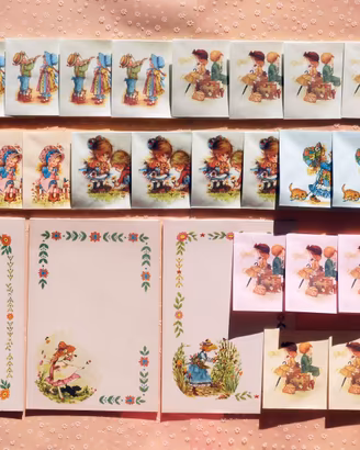 💌 Vintage CARTA da LETTERE Sarah Kay shojo Japan