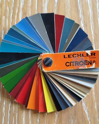 Campionari colori auto storiche francesi tedesche