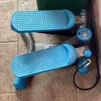 Mini stepper/twister fitness con display