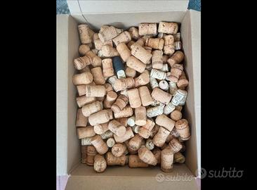 Tappi in sughero usati