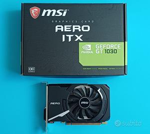 SCHEDA VIDEO Geforce GT 1030 aero ITX 2GD4