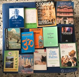 Religione, romanzi, psicologia, ricette, alpinismo
