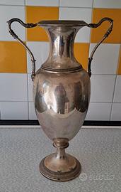 Vaso argento con manici