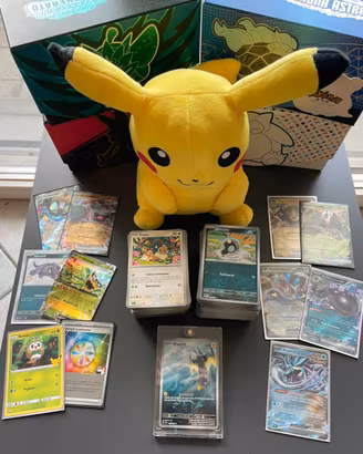 2) Lotto Carte Pokemon NO DOPPIE+5 Ex+Fuoriserie