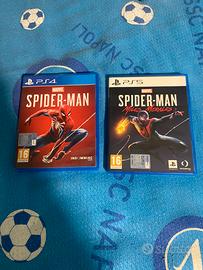 COPPIA Giochi SPIDERMAN 1 e SPIDERMAN MILES MORALE