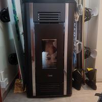 Stufa pellet  sfera canalizzabile 