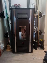 Stufa pellet  sfera canalizzabile 