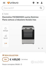 Forno, piano ad induzione e lavastoviglie
