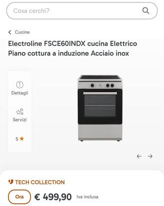 Forno, piano ad induzione e lavastoviglie