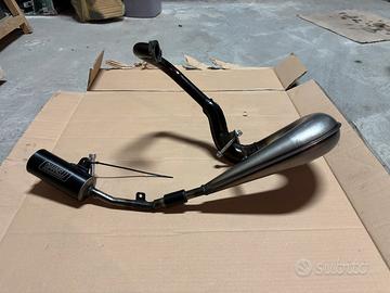 Marmitta Giannelli sotto pedana Vespa PK 50