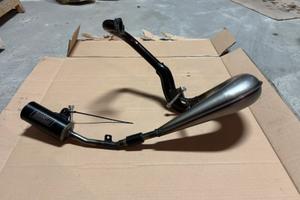 Marmitta Giannelli sotto pedana Vespa PK 50