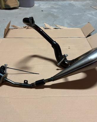 Marmitta Giannelli sotto pedana Vespa PK 50