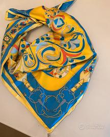 Hermès foulard 100% seta