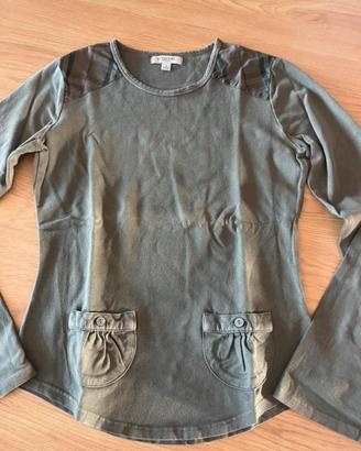 T-shirt manica lunga Burberry taglia S