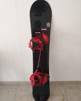 Snowboard NITRO Team 157 + Attacchi ROME Arsenal