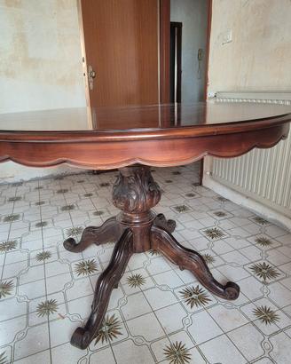 Tavolo anni 70 completo di 4 sedie