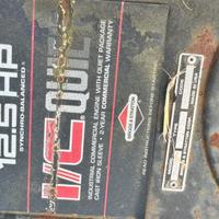 Trattorino tagliaerba