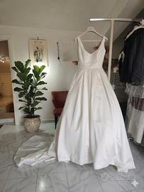 Abito da sposa in Mikado