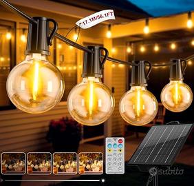 FIFlying Catena Luminosa Esterno Solare 17M Luci