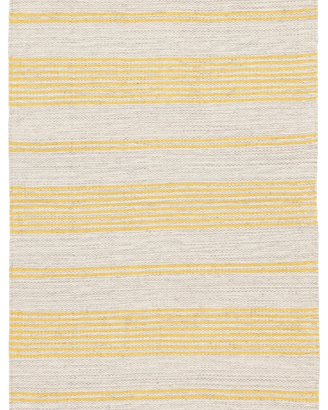 Tappeto pelo corto in cotone, GIALLO