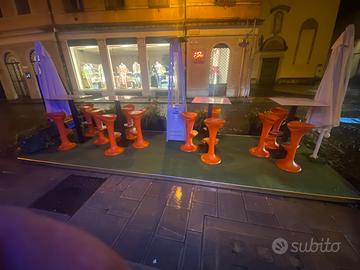 Tavoli e sgabelli bar gelateria ristoranti