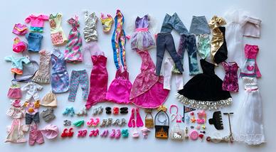 Accessori e vestiti Barbie 👗👠👛👚👢✨