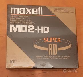 floppy Disk 5.25 Maxell  MD2-HD Super RD - Box 10 