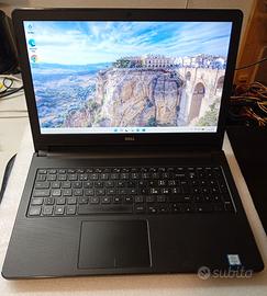 Dell i5 6ªgen 2,3GHz; RAM 8GB; SSD 128GB; 15,6"