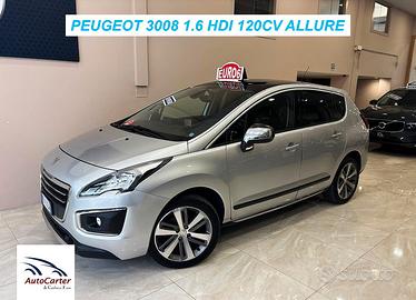 Peugeot 3008 1.6 HDI 120CV **TETTO** PERFETTA