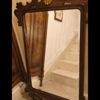 Specchiera Antica Giorgiana cornice In Legno co