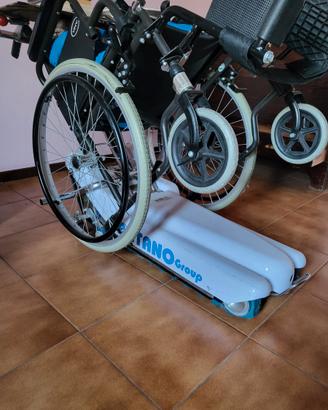 Montascale cingolato per anziani e disabili