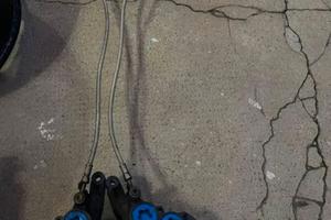 Pinze anteriori assiali R6 + pastiglie marca ZCOO