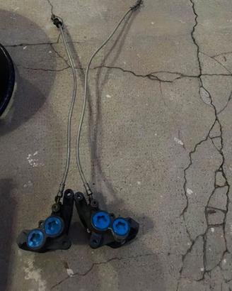 Pinze anteriori assiali R6 + pastiglie marca ZCOO