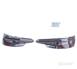 FANALI PER AUDI A4 S4 B9 8W SEDAN 15- LED NERO FUM