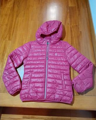 piumino fucsia Benetton 160cm