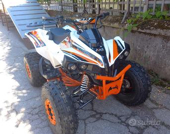 NUOVO QUAD ACE 125cc RUOTE 8 CON PORTAPACCHI