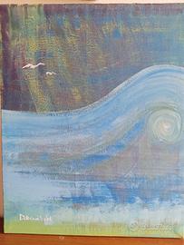 Quadro acrilico "Oceano"