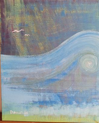 Quadro acrilico "Oceano"