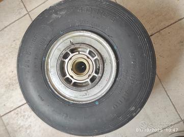 Ruota Completa Dunlop Aereo -Vintage/Militaria