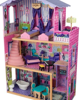 Casa di Barbie in legno della Kidkraft