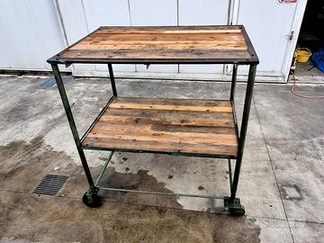 Carrello / Scaffalatura mobile 160x105cm H=175cm