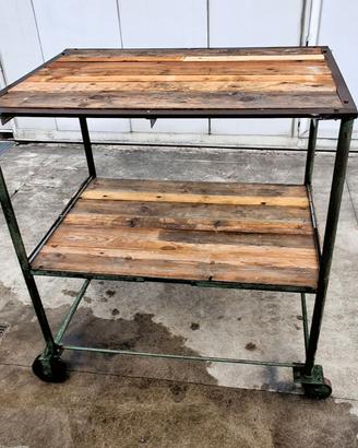 Carrello / Scaffalatura mobile 160x105cm H=175cm