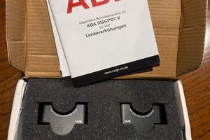 Riser rialzo manubrio +25mm 